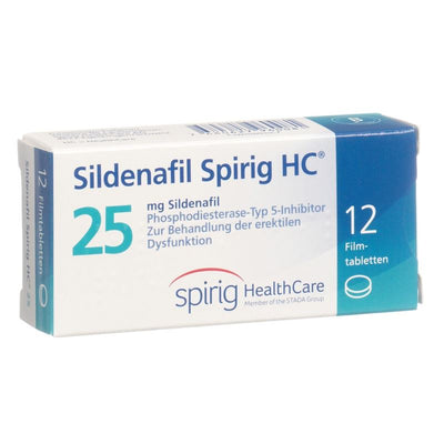SILDENAFIL Spirig HC Filmtabl 25 mg 12 Stk