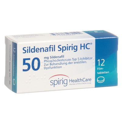 SILDENAFIL Spirig HC Filmtabl 50 mg 12 Stk