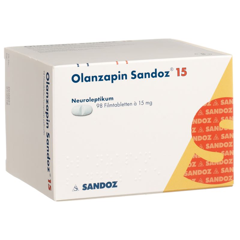 OLANZAPIN Sandoz Filmtabl 15 mg 98 Stk