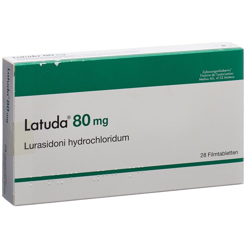 LATUDA Filmtabl 80 mg 28 Stk