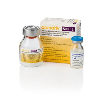 ATENATIV Trockensub 500 IE c Solv Fl