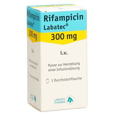 RIFAMPICIN Labatec 300 mg i.v. Durchstf