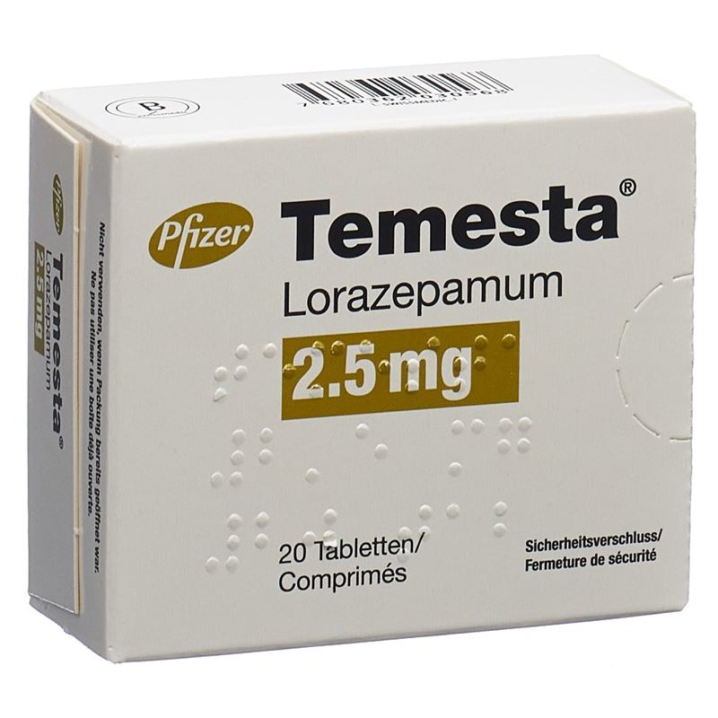 Lorazepam 2 5mg tabletten