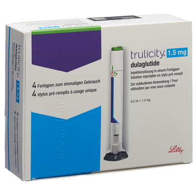 TRULICITY Inj Lös 1.5 mg/0.5ml Fertpen 4 Stk