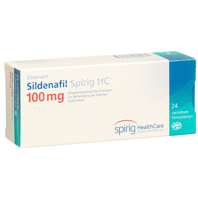 SILDENAFIL Spirig HC Filmtabl 100 mg 24 Stk