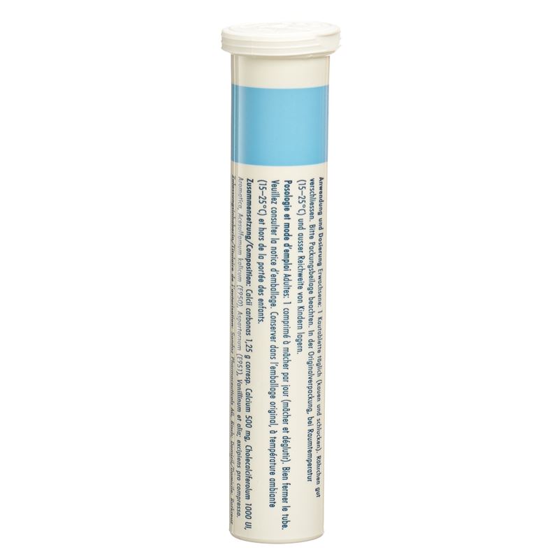 CALCIUM D3 Sandoz Kautabl 500/1000 20 Stk - CONTENTBACK