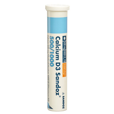 CALCIUM D3 Sandoz Kautabl 500/1000 20 Stk - CONTENTFRONT