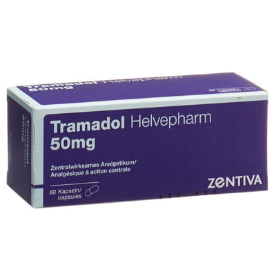 TRAMADOL Helvepharm Kaps 50 mg 60 Stk