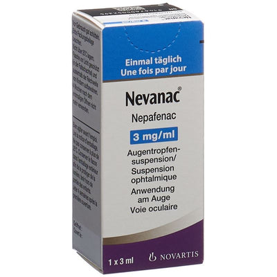 NEVANAC Susp Opht 3 mg/ml Fl 3 ml