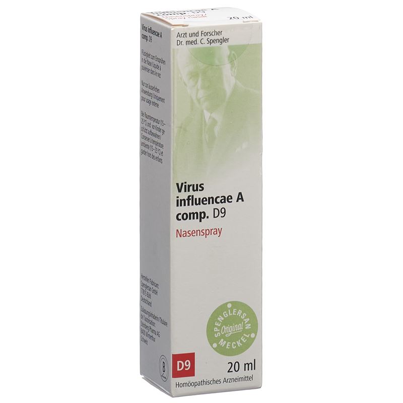 SPENGLERSAN Virus infl A comp D 9 Nasenspr 20 ml