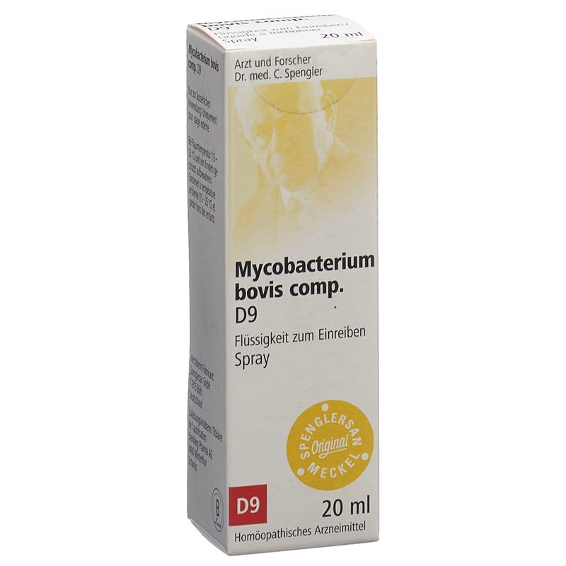 SPENGLERSAN Mycobacter bovis comp D 9 Spray 20 ml