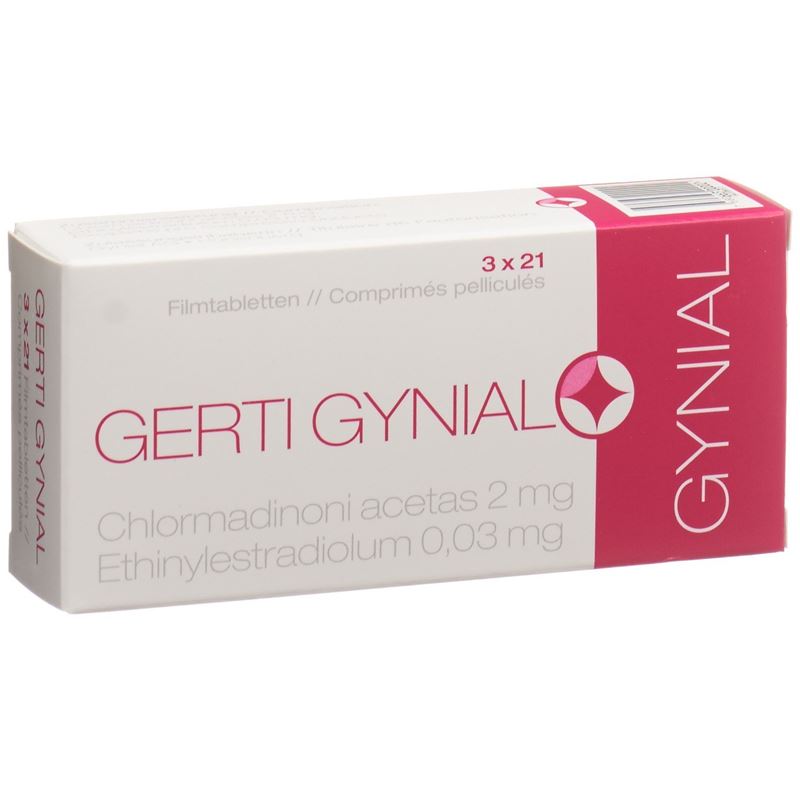 GERTI Gynial Filmtabl 3 x 21 Stk