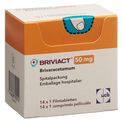 BRIVIACT Filmtabl 50 mg 14 Stk