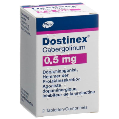 DOSTINEX Tabl 0.5 mg Ds 2 Stk