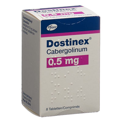 DOSTINEX Tabl 0.5 mg Ds 8 Stk