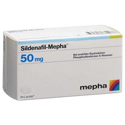 SILDENAFIL Mepha Filmtabl 50 mg 24 Stk