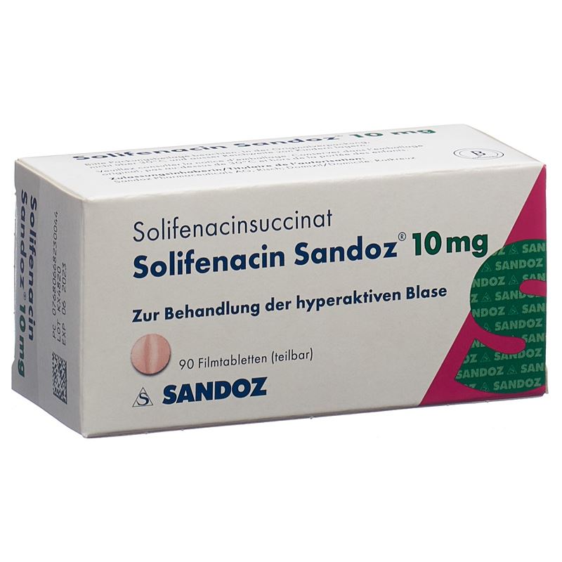 SOLIFENACIN Sandoz Filmtabl 10 mg 90 Stk