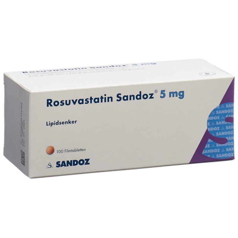 ROSUVASTATIN Sandoz Filmtabl 5 mg 100 Stk – Hausarzt Shopping