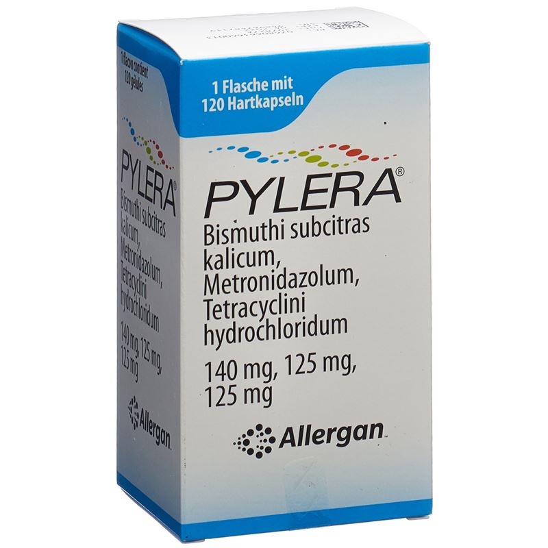 PYLERA Kaps 140 mg/125 mg/125 mg Ds 120 Stk
