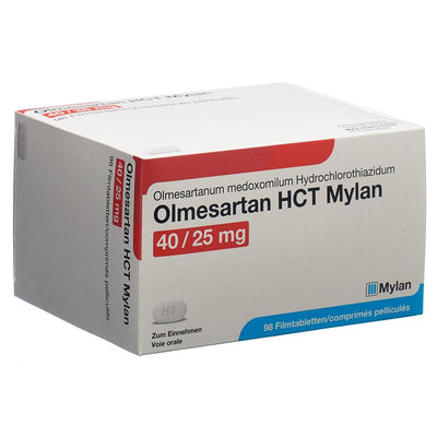 OLMESARTAN HCT Mylan Filmtabl 40/25mg 98 Stk