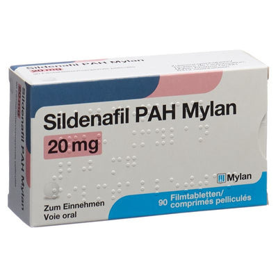 SILDENAFIL PAH Mylan Filmtabl 20 mg 90 Stk
