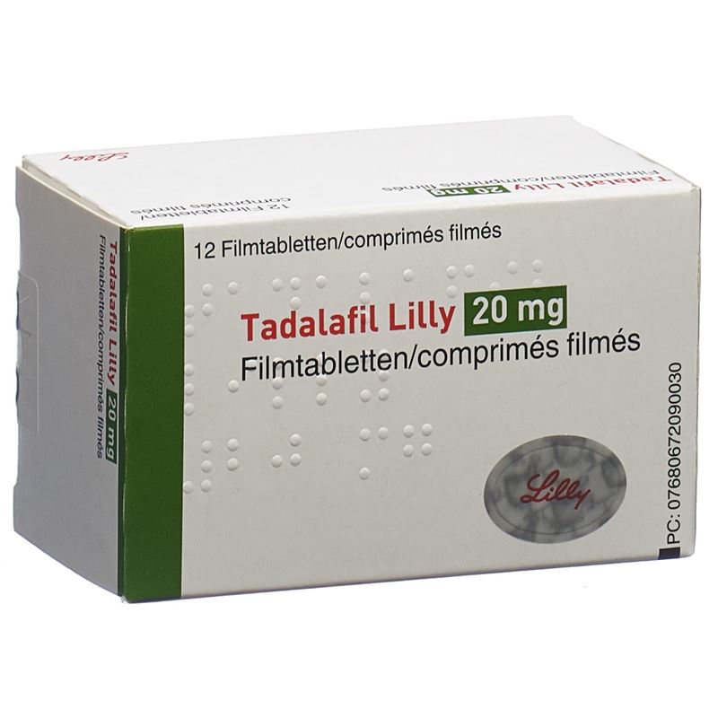 TADALAFIL Lilly Filmtabl 20 mg 12 Stk