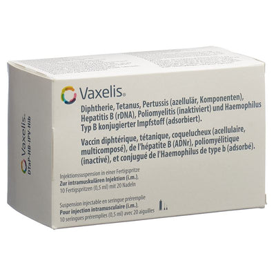 VAXELIS Inj Susp mit 2 Nadeln 10 Fertspr 0.5 ml