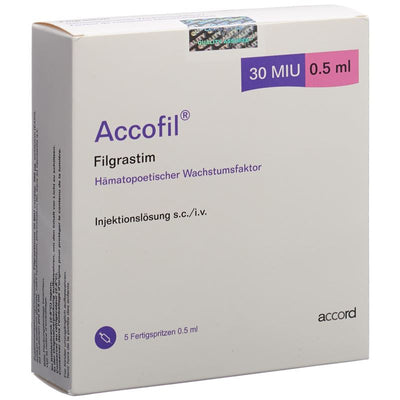 ACCOFIL Inj Lös 300 mcg/0.5 ml 5 Fertspr 0.5 ml