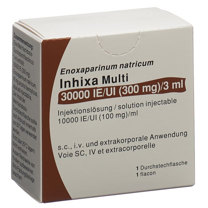 clexane aufbewahrung CLEXANE MULTI Inj Lös 300 mg/3ml Durchstf 3 ml – Hausarzt Shopping