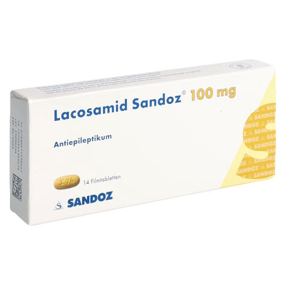LACOSAMID Sandoz Filmtabl 100 mg 14 Stk