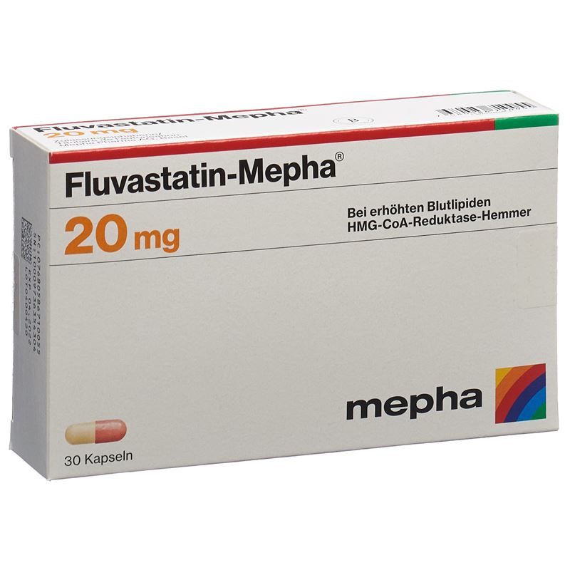 FLUVASTATIN Mepha Kaps 20 mg 30 Stk