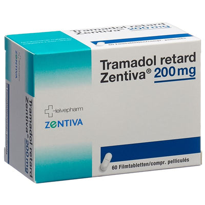 TRAMADOL retard Zentiva Ret Tabl 200 mg 60 Stk