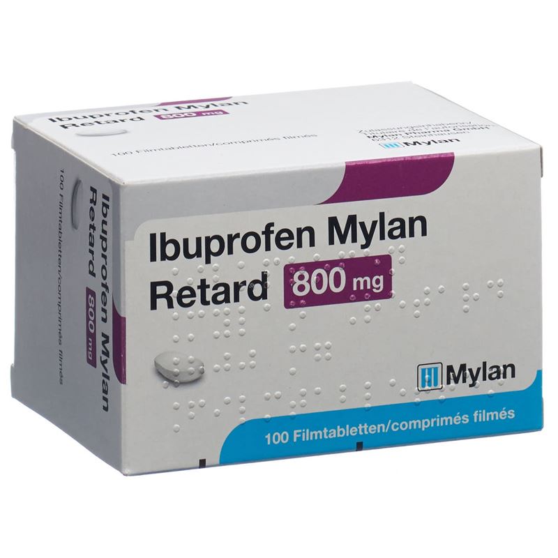 IBUPROFEN Mylan Ret Filmtabl 800 mg 100 Stk