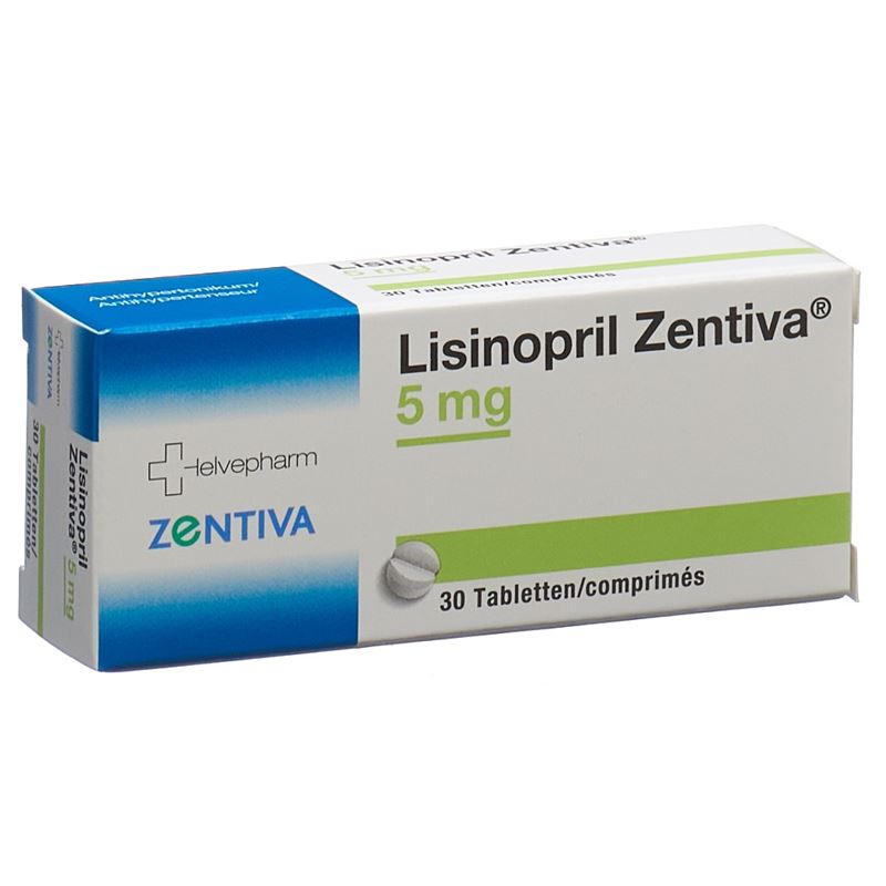 LISINOPRIL Zentiva Tabl 5 mg 30 Stk – Hausarzt Shopping