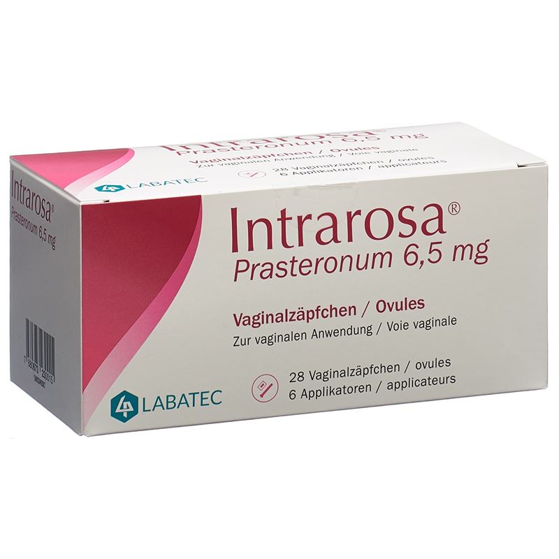 INTRAROSA Vag Supp 6.5 mg mit Applikatoren 28 Stk