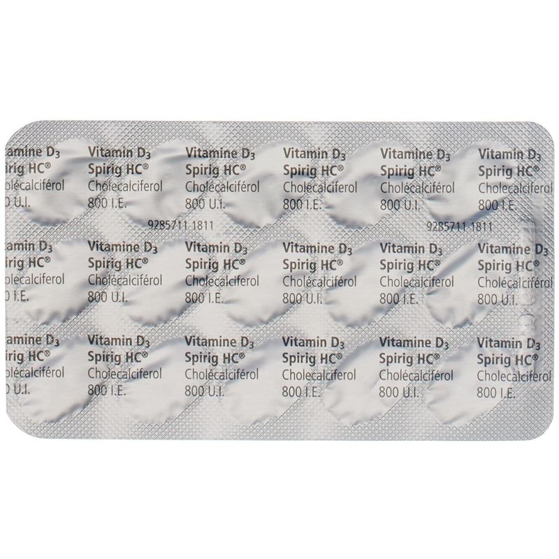 VITAMIN D3 Spirig HC Kaps 800 IE 90 Stk - CONTENTBACK