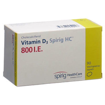 VITAMIN D3 Spirig HC Kaps 800 IE 90 Stk