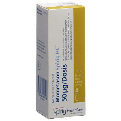 MOMETASON Spirig HC 0.05 mg/Dosis Fl 140 Dos