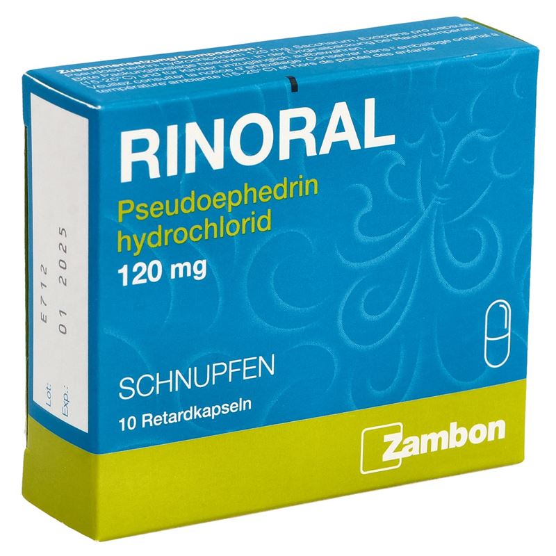 RINORAL Ret Kaps 120 mg 10 Stk