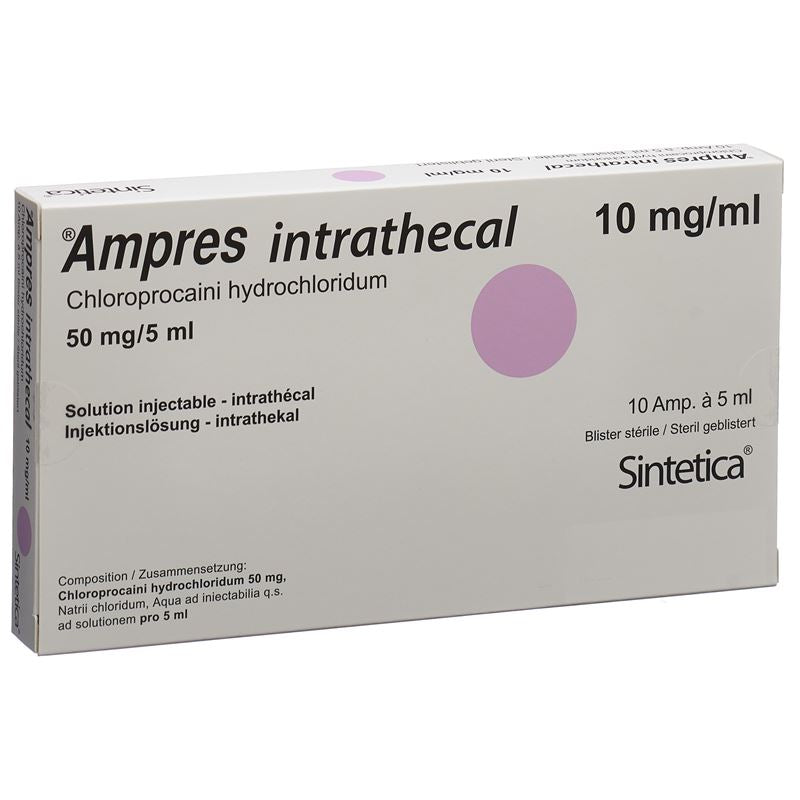 AMPRES intrathecal 50 mg/5ml ster Bli Amp 10 Stk