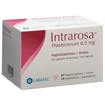 INTRAROSA Vag Supp 6.5 mg mit Applikatoren 84 Stk