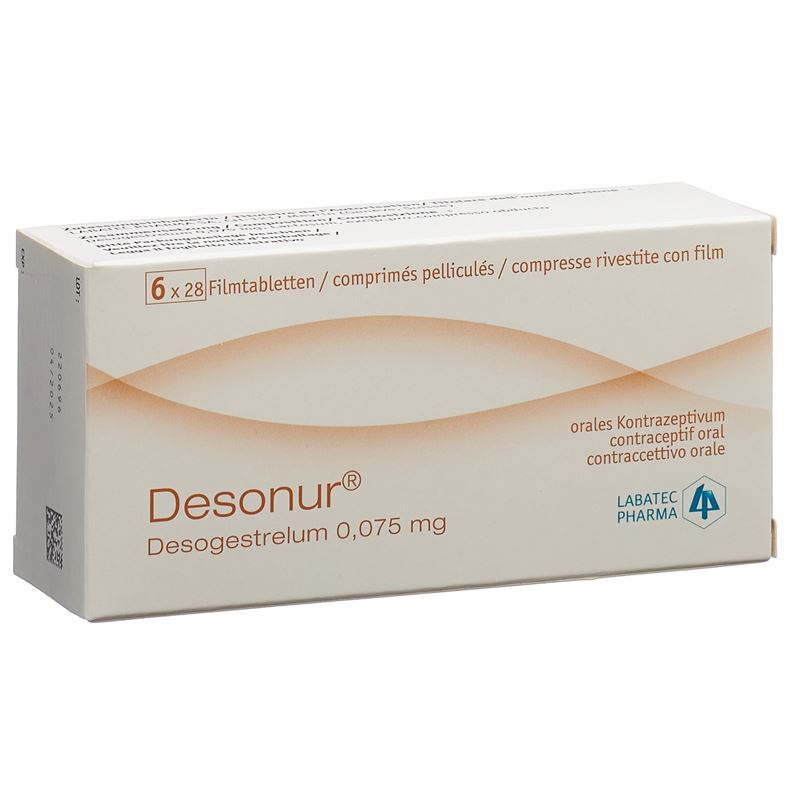 DESONUR Filmtabl 0.075 mg 6 x 28 Stk