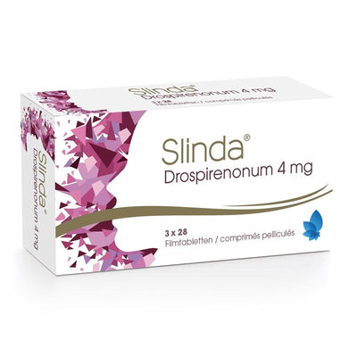 SLINDA Filmtabl 4 mg 3 x 28 Stk
