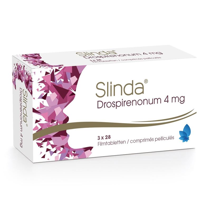 SLINDA Filmtabl 4 mg 3 x 28 Stk
