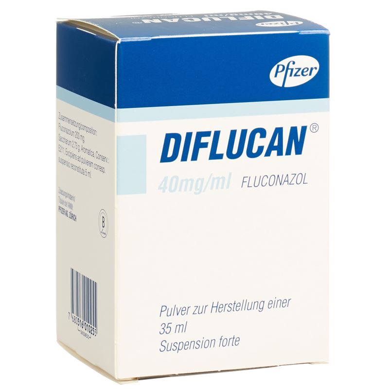 DIFLUCAN forte Plv 40 mg/ml f Susp Fl 35 ml
