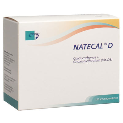 NATECAL D Schmelztabl 120 Stk